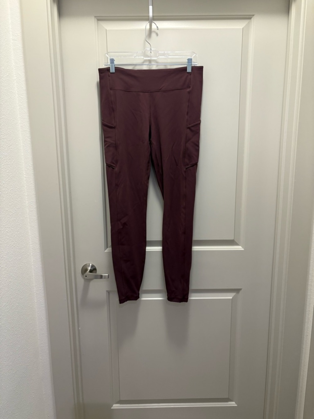 High-Waist Pocket Leggings in Deep Plum Lululemon size 10